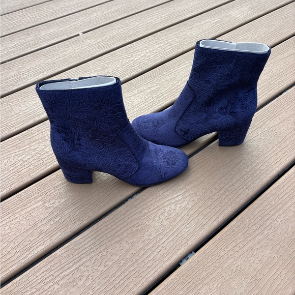 Unisa Dark Blue Ankle Boots - Picture 2 of 9